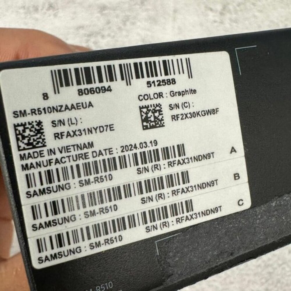 Samsung Galaxy Buds2 Pro - Wireless Earbuds Noise Cancelling - Graphite - Picture 7 of 8